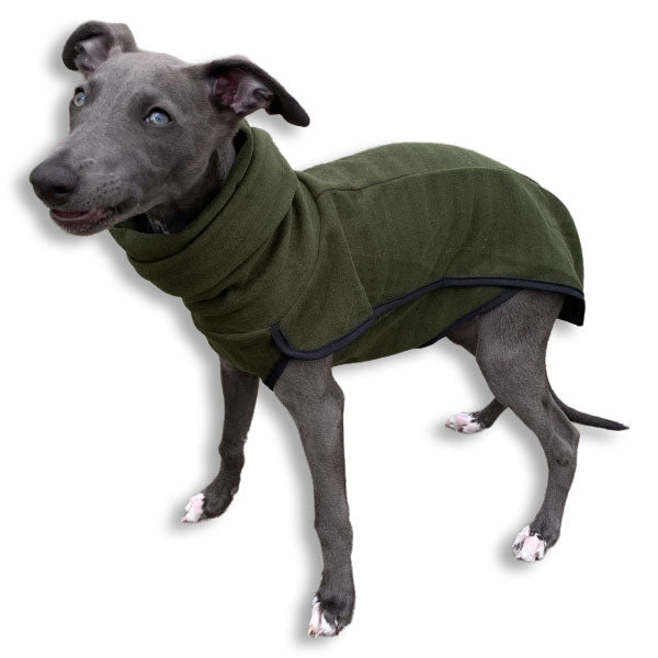 Fleece Sighthound Base-Layer Coat with Underbelly and Snood