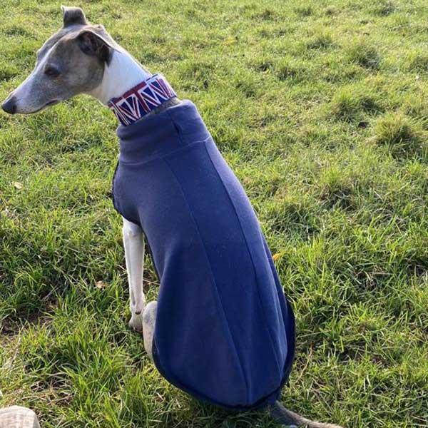 Fleece Sighthound Base-Layer Coat with Underbelly and Snood