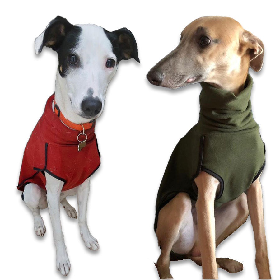 Fleece Sighthound Base-Layer Coat with Underbelly and Snood