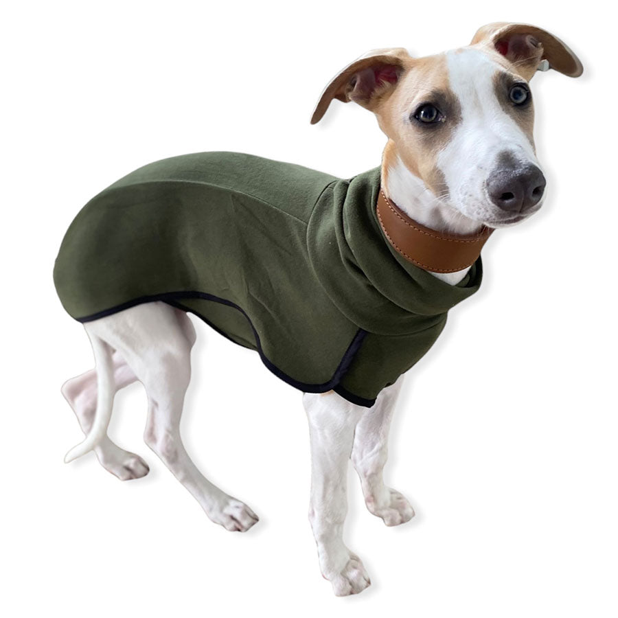 Fleece Sighthound Base-Layer Coat with Underbelly and Snood